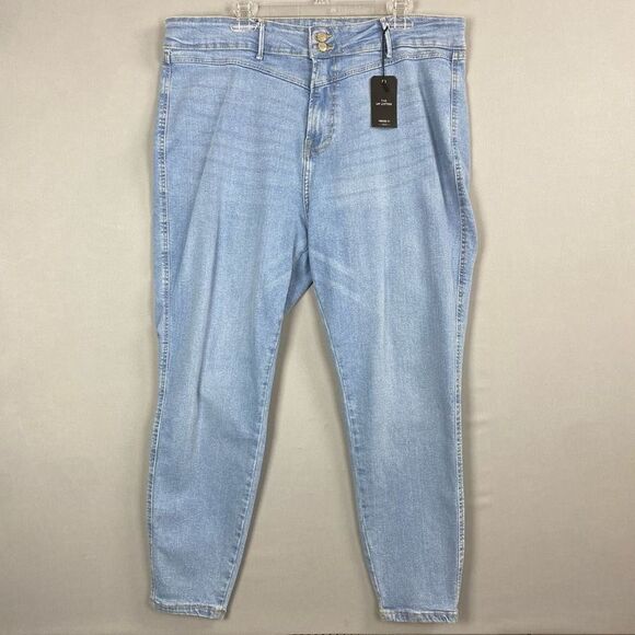 Forever 21 The Up Lyfter Jeans Women’s Size 18 High Rise Skinny Fit - Picture 1 of 13